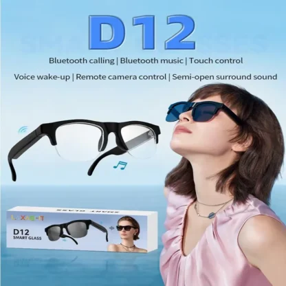 Lenovo AI Smart Glasses Voice Assistant Music Touch Control Bluetooth Call Outdoor Fashion Sunglasses For Men Women 2026 New 2