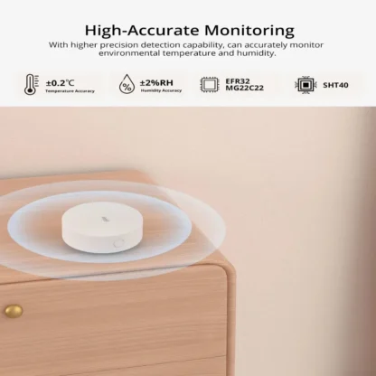 SONOFF SNZB 02P EWeLink Smart Home Gadgets ZigBee Temperature Sensor Humidity Detector Thermometer Alexa Google Assistant Yandex 2