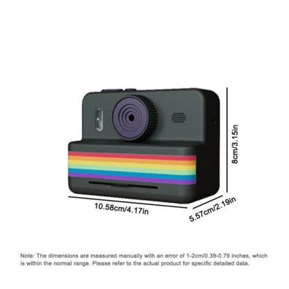 Digital Children Camera For Photography Mini Printer Portable Thermal Instant Print Photo Kids Camera 2.8inch HD Video Toy Gifts 3