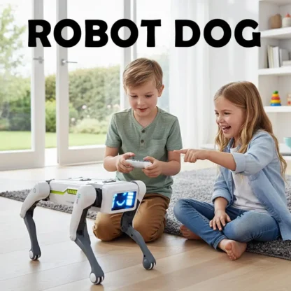AI Smart Robot Dog Remote Control Robotic Stunt Puppy with Voice Control Interaction Programmable Bionic Dancing Pet Toy 3