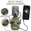 Outdoor Tactical Electronic Shooting Earmuff Active Anti-noise Headset Impact Sound Amplification Hearing Protector 3