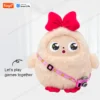 Tuya Smart AI Plush Robot, Voice Interactive E-Pet, Dynamic LED Eyes Companion Toy, USB Rechargeable, Present for All Ages 5