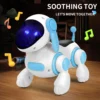 Smart Interactive Robotic Dog,Simulated Walking, Light, Sound, Music, Children's Educational Crawling, Singing And Interactive f 2