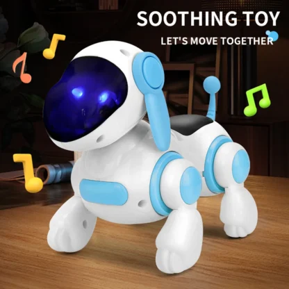 Smart Interactive Robotic Dog,Simulated Walking, Light, Sound, Music, Children's Educational Crawling, Singing And Interactive f 2