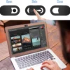 Webcam Cover Shutter Magnet Slider Plastic Camera Cover for iPad Tablet Web Laptop Pc Camera Mobile Phone Lenses Privacy Sticker 3