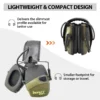 Outdoor Tactical Electronic Shooting Earmuff Active Anti-noise Headset Impact Sound Amplification Hearing Protector 4