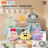Tuya Smart AI Plush Robot, Voice Interactive E-Pet, Dynamic LED Eyes Companion Toy, USB Rechargeable, Present for All Ages