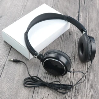 Universal 3.5mm Wired Computer Headphone Foldable Portable Music Gaming Headset Noise Canceling Sports Earphone Stereo Headset 1