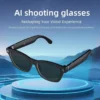 2026 New Smart AI Glasses 800W Shooting Camera HD Photo Video Voice Call Translation Waterproof Bluetooth AI Motorcycle Glasses 2