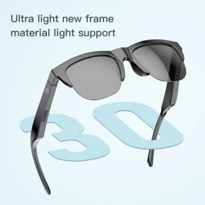 Lenovo AI Smart Glasses Voice Assistant Music Touch Control Bluetooth Call Outdoor Fashion Sunglasses For Men Women 2026 New 4