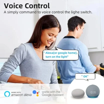 16A Tuya WiFi Smart Switch Module Mini Breaker 2-way Control Smart Life App Voice Control Work With Alexa Google Alice 4